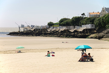 Fototapeta premium Strand von Royan am Atlantik