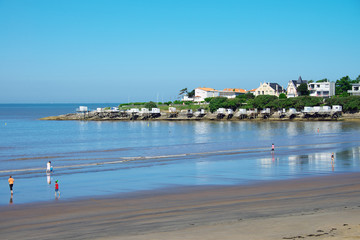 Strand von Royan Aquitanien