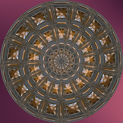 3d Illustration - Abstrakt Mandala