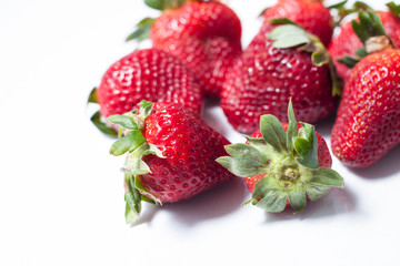 Strawberries in a Pile