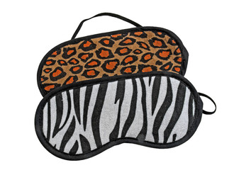 Animal print eye masks
