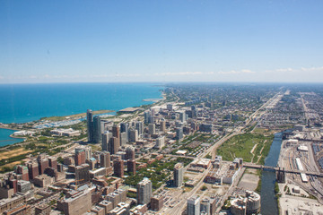 Chicago and Lake Michigan
