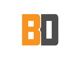 BD Initial Logo for your startup venture