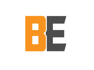 BE Initial Logo for your startup venture