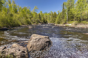 Temperance River / A river in the woods.
