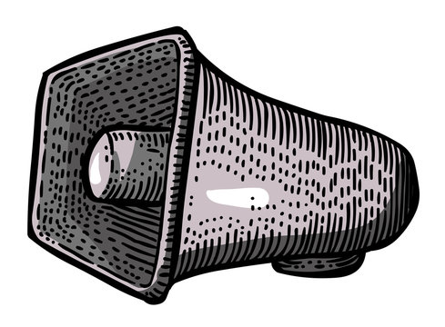 recommend clip art: Cartoon image of Siren Icon. Alarm symbol. An artistic freehand picture.