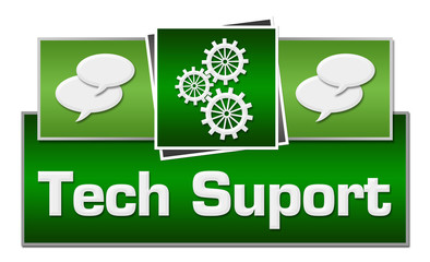 Tech Support Green Squares On Top 