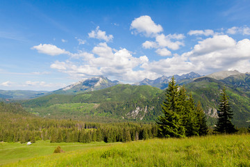 Beautiful Tatry Rusinowa Polana landscape © sitriel