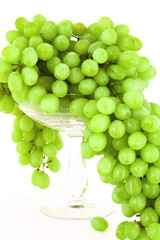 green grape close up