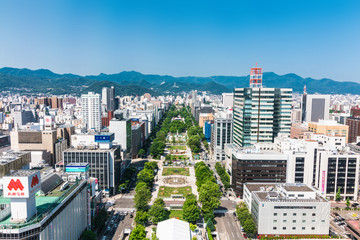 北海道 札幌 大通公園 展望