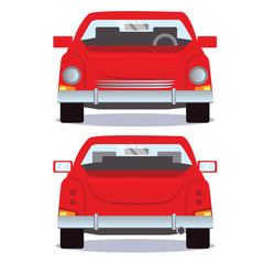 Transportation design, vehicle, automobile icon Isolated and flat illustration