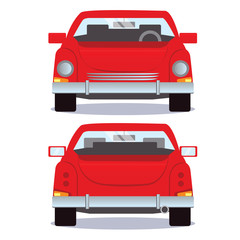 Transportation design, vehicle, automobile icon Isolated and flat illustration