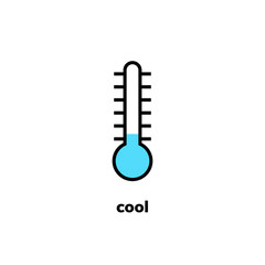 temperature icon, vector clip art