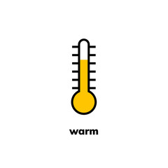 temperature icon, vector clip art