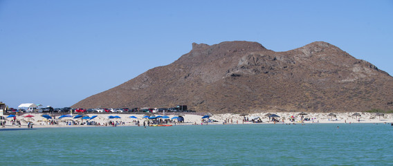 Fototapeta na wymiar Balandra Beach, La Paz Baja California Sur. Mexico