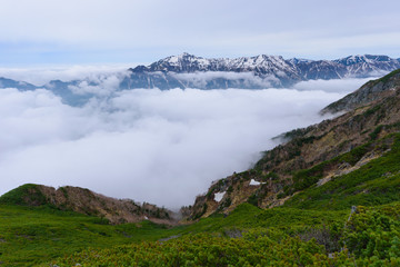 北アルプス　笠ヶ岳