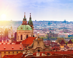 Prague is the capital of the Czech Republic, the European state. Historical sights.