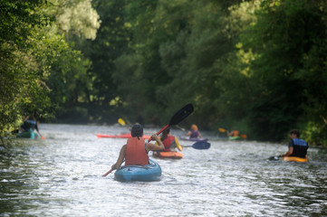 kanufahren - canoeing