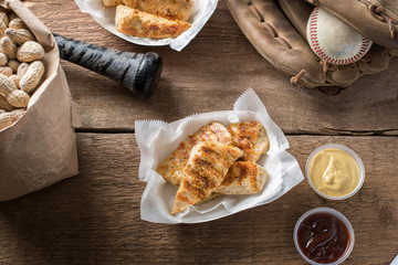 baseball food chicken tenders