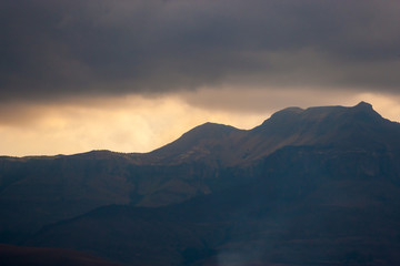 Fototapeta na wymiar Drakensberg Mountain Range