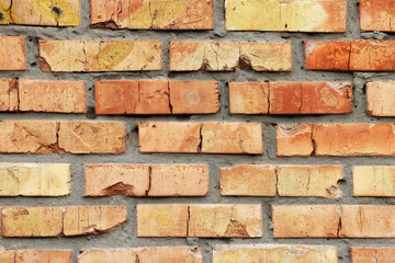 Fototapeta premium red brick wall background