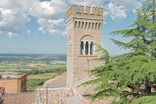 Campanile di Bertinoro Italia Emilia Romagna 