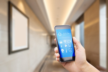 mobile phone in smart home