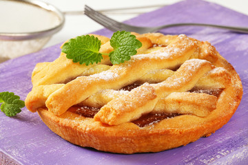 Lattice jam tart