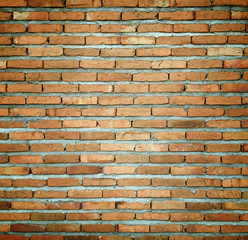 Background of old vintage brick wall