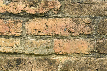 Old brick wall background