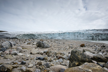 Greenland icecap near Kangerlussaq