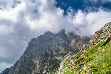 Naklejka premium Monte Chersogno, Valle Maira