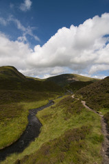 The Tail burn above the Grey Mares Tail, Dumfries and Galloway