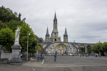 Fototapeta premium Lourdes, France