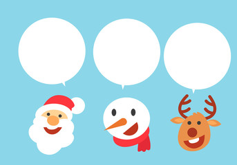 cartoon Christmas, vector