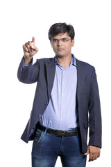 young Indian man on suit