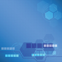 Technology background concept - Vector Illustration