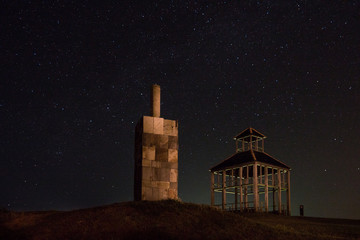 Anochecer en la atalaya del faro