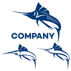 Blue marlin logo