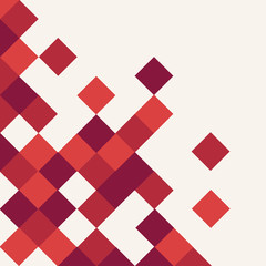 Abstract rhombus mosaic background design