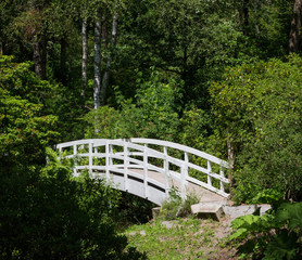 Brücke im Park