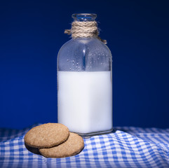 Bottle of fresh milk