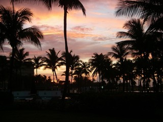 Sunset in Paradise