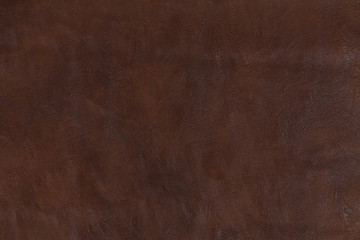 Close up of dark leather texture background surface