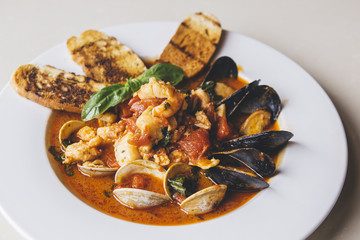 Delicious Seafood Soup