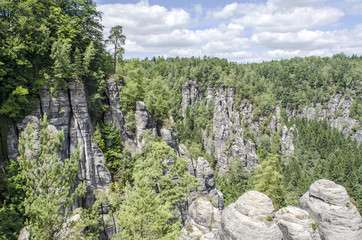 Sandstein massiv