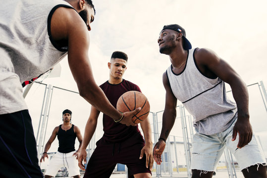 Kick start basketball game