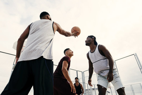 Kick start basketball game