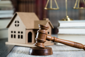 Home property auction law theme