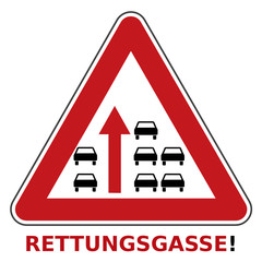 RETTUNGSGASSE!